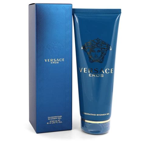 versace eros invigorating shower gel.